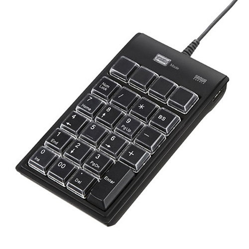 サンワサプライ プログラマブルテンキー NT-19UH2BKN2(代引不可)【送料無料】_1