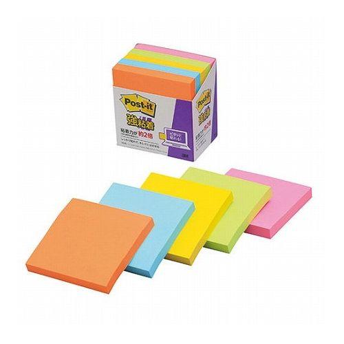 〔5個×5セット〕 3M Post-it ポストイット 強粘着ノート パステルカラー 混色 5個入 3M-656-5SSAPX5 6個パック×5セット 3M Post-it ポストイット ポップアップノート
