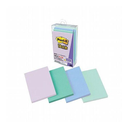 【10個セット】 3M Post-it ポストイット 強粘着ノート マルチカラー2 3M-656SS-MC-2X10(代引不可)【送料無料】の通販は 5,332円