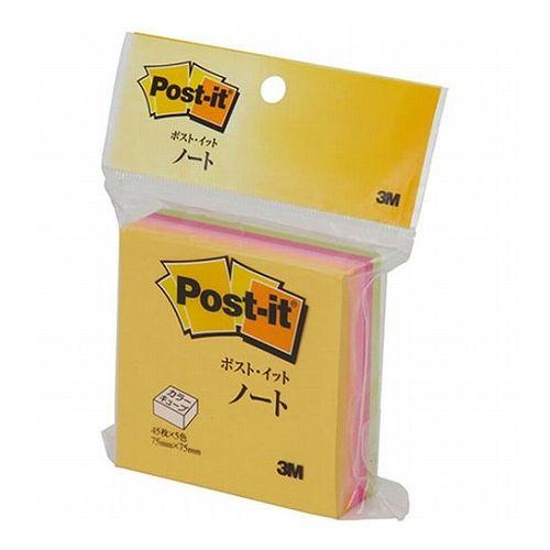 【10個セット】 3M Post-it ポストイット カラーキューブ レギュラー スクェア 3M-CN-33X10(代引不可)【送料無料】