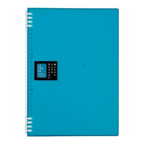 【10個セット】 KING JIM キングジム TEFRENU リングノート A4 水色 KJ-9856TTE-SBX10(代引不可)【送料無料】