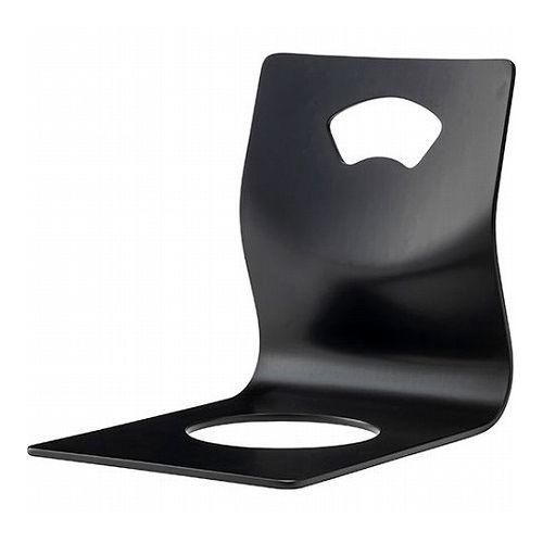 東谷 ハンドル付きチェア ブラック BC-112(代引不可)【送料無料】の通販は