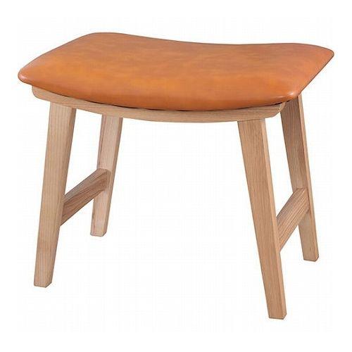 東谷 トロペ スツール キャメル CL-790CA 代引不可 AZUMAYA(東谷) トロペ スツール ベージュ⁄ダークブラウン