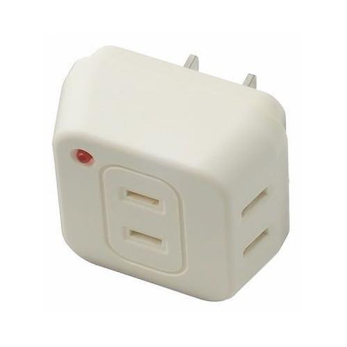 【10個セット】 YAZAWA 雷ガード付トリプルタップ Y02TK300WHX10(代引不可)【送料無料】の通販は 5,553円