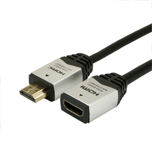 【5個セット】 HORIC HDMI延長ケーブル 3m シルバー HDFM30-121SVX5(代引不可)【送料無料】の通販は 7,640円