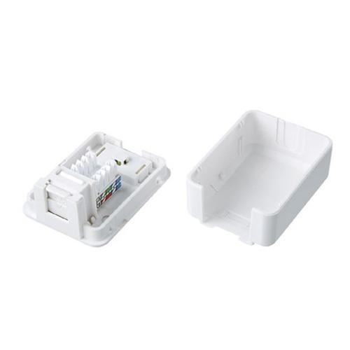 【5個セット】 サンワサプライ シャッター付ローゼットキット(マグネット付) LA-RZ-21KX5(代引不可)【送料無料】