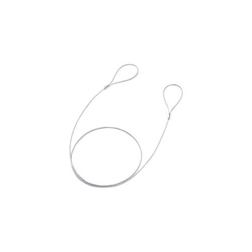 【10個セット】 サンワサプライ eセキュリティ(ワイヤー、1.0m・2.2mm) SLE-11W-1X10(代引不可)の通販は
