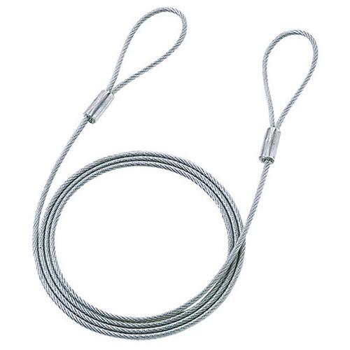 【10個セット】 サンワサプライ eセキュリティ(ワイヤー、1.5m・3.5mm) SLE-1WX10(代引不可)の通販は 4,697円