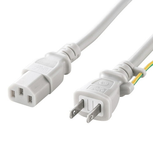【5個セット】 サンワサプライ 電源コード KB-D3347AX5(代引不可)【送料無料】