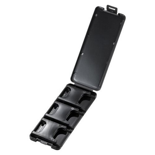 【10個セット】 サンワサプライ SDカードケース(6枚収納・ブラック) FC-MMC23SDBKX10(代引不可)【送料無料】