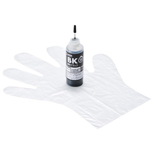 【5個セット】 サンワサプライ 詰め替えインク BCI-380/XKI-N10PGBK用 INK-C380B60X5(代引不可)【送料無料】