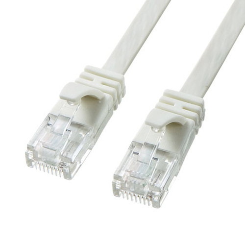 【5個セット】 サンワサプライ カテゴリ6AフラットLANケーブル KB-FL6A-03WX5(代引不可)【送料無料】