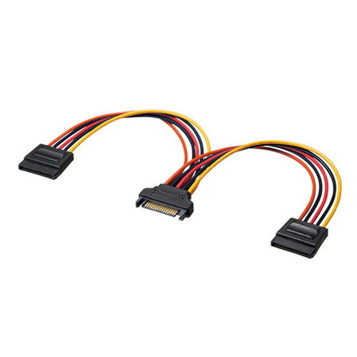 【5個セット】 サンワサプライ シリアルATA電源分岐ケーブル TK-PWSATA10-02X5(代引不可)【送料無料】
