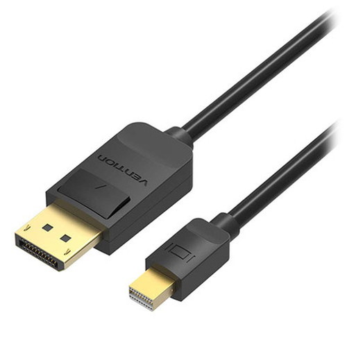 【5個セット】 VENTION Mini DP to DPケーブル 4K対応 1.5m Black HA-3141X5(代引不可)【送料無料】