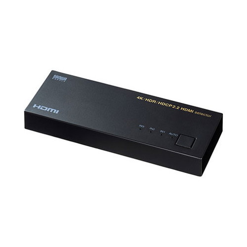 サンワサプライ 4K・HDR・HDCP2.2対応HDMI切替器(3入力・1出力) SW-HDR31LN(代引不可)【送料無料】