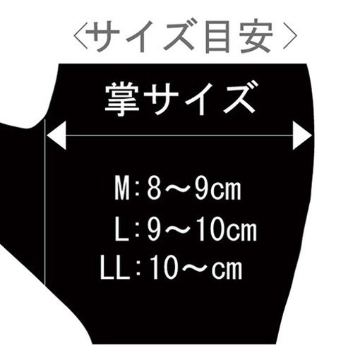 TKJP 極厚・両面ダイヤグリップ・安心安全の使い捨てニトリル手袋 L