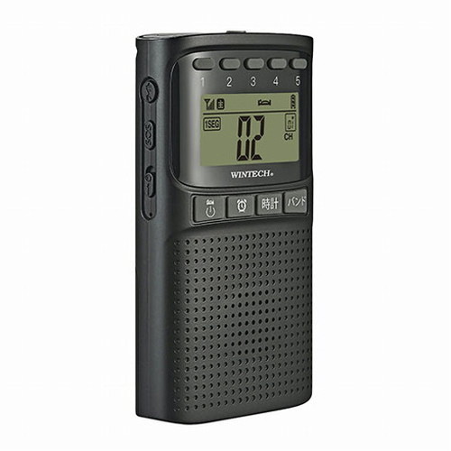 WINTECH 防災機能付きワンセグ/AM/FMポータブルデジタルラジオ EMR-701TV 家電 情報家電 ラジオ(代引不可)【送料無料】