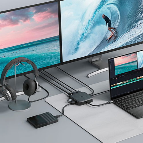 HYPER HyperDrive USB4 モバイルドック USB-Cハブ HP-HD583 パソコン ネットワーク機器 ハブ(代引不可)【送料無料】_4
