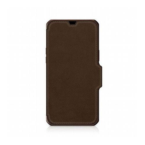 ITSKINS Hybrid Folio Leather for iPhone 13 mini/12 mini [Brown with real leather] AP2N-HYBRF-BNRL スマートフォン タブレット 携帯電話 iPhone iPhone13 miniケース(代引不可)【送料無料】の通販は 4,784円