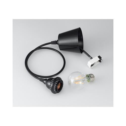 【5個セット】 YAZAWA レトロペンダントランプ付きペンダントライト レッドPDR04L01RDX5 家電 照明器具 天井照明(代引不可)【送料無料】_2