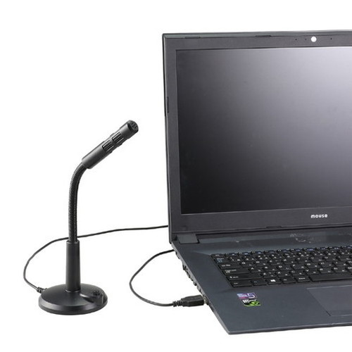 【5個セット】ARTEC USBスタンドマイク(スイッチ付) ATC51430X5 パソコン パソコン周辺機器 パソコン用品(代引不可)【送料無料】_1
