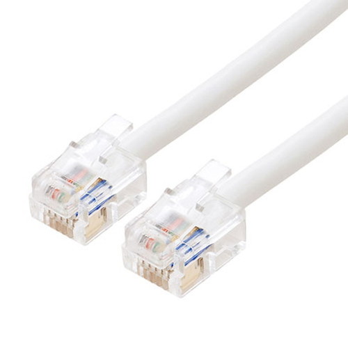 5個セット】 MCO 電話機コード 6極6芯 10m 白 DC-610/WHX5 パソコン