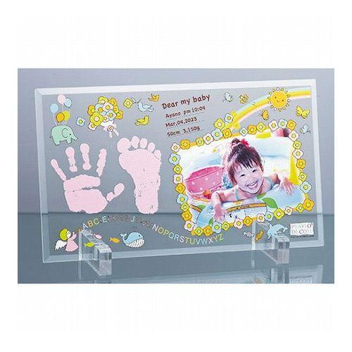 フォトデコム クリアガラス手形足形お仕立て券 C5029014 雑貨 ホビー インテリア インテリア インテリア小物 置物(代引不可)【送料無料】の通販は