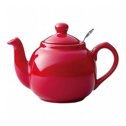 ロンドンポタリー ファームハウス ティーポット 2cup レッド 2119-039 雑貨 ホビー インテリア 雑貨 雑貨品(代引不可)【送料無料】の通販は