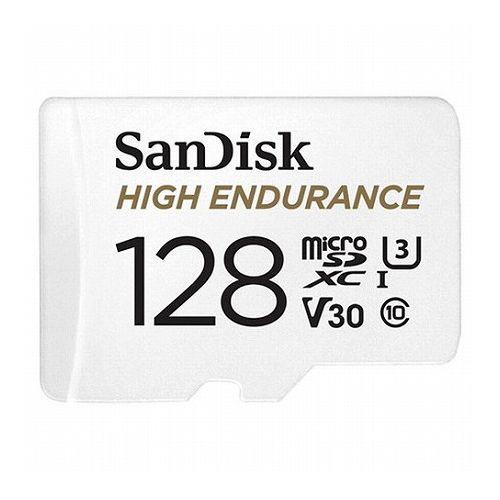 SanDisk 高耐久 microSDXCカード 128GB Class10 UHS-1 U3 V30 R:98MB/s W:40MB/s 海外リテール品 SDSQQNR-128G-GN6IA(代引不可)