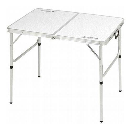 キャプテンスタッグ ラフォーレアルミツーウェイテーブル アジャスター付 S 90×60cm UC-0511(代引不可)【送料無料】