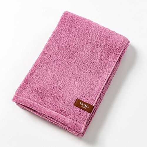 楠橋紋織 くすばしタオル KuSu organic クスオーガニック バスタオル 59cm×120cm ピンク PBP YARNプロジェクト対象 1-68031-11-P 雑貨(代引不可)【送料無料】の通販は 5,640円