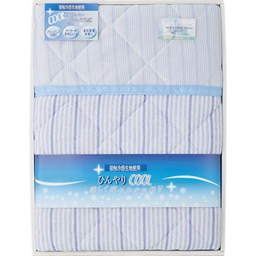 ひんやり涼感キルト肌掛けふとん B9137137 インテリア(代引不可)【送料無料】の通販は 5,160円