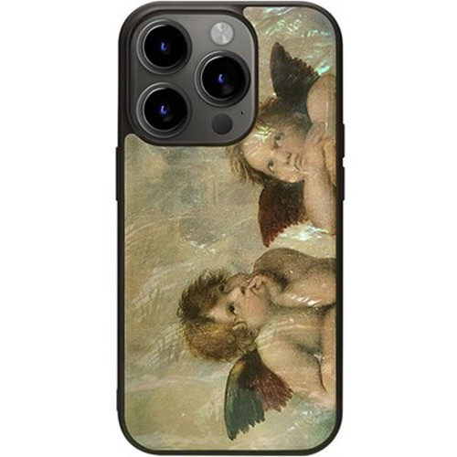 ikins アイキンス 天然貝ケース for iPhone 15 Pro システィーナの聖母のプッティ I25474i15PR iPhone(代引不可)【送料無料】の通販は 6,100円