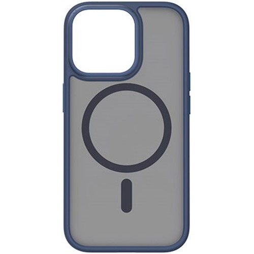 MOMAX モーマックス PLAY MagSafe対応ハイブリッドケース for iPhone 15 Pro ネイビー MM25536i15PR iPhone(代引不可)【送料無料】