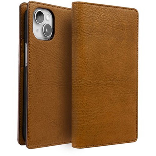 ABBI SIGNATURE VINTAGE イタリアンレザー MagSafe対応ダイアリーケース for iPhone 15 タン ABS26163i15 iPhone(代引不可)【送料無料】