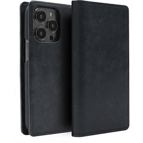 ABBI SIGNATURE MARGOTイタリアンレザー MagSafe対応ダイアリーケース for iPhone 15 Pro ブラック ABS26174i15PR iPhone(代引不可)【送料無料】