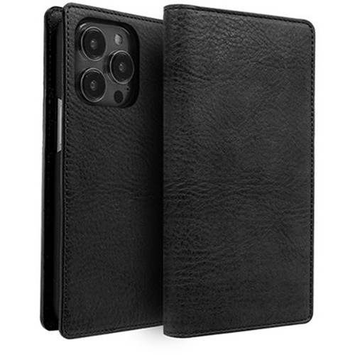 ABBI SIGNATURE VINTAGE イタリアンレザー MagSafe対応ダイアリーケース for iPhone 15 Pro ブラック ABS26182i15PR iPhone(代引不可)【送料無料】