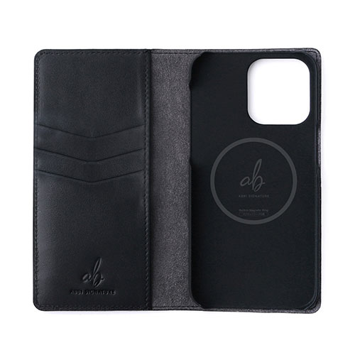 ABBI SIGNATURE LIPARI イタリアンレザー MagSafe対応ダイアリー