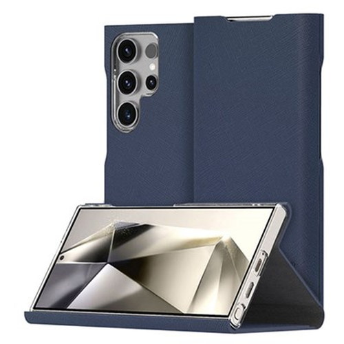 araree アラリー 手帳型スマホケース Bonnet Stand ボンネットスタンド for Galaxy S24 Ultra ブルー AR26683S24U スマートフォン(代引不可)【メール便配送】【送料無料】