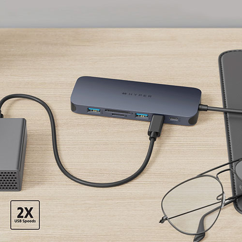 HYPER ハイパー HyperDrive Next Dual 4K60Hz HDMI 11 Port USB-C ハブ HP-HD4006GL パソコン周辺機器(代引不可)【送料無料】_4