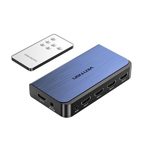 VENTION 5 IN 1 OUT HDMI スイッチャー WITH AUDIO SEPARATION ブルー AK-6118 パソコン周辺機器(代引不可)【送料無料】