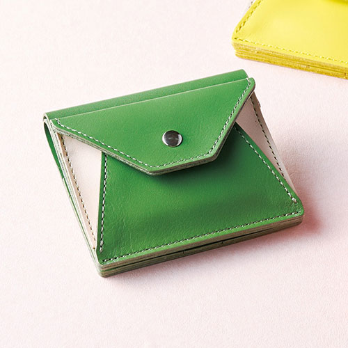 made in underground osaka.japan レディース折り財布 グリーン K20891615 雑貨(代引不可)【送料無料】_1