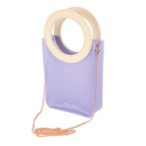 MISTY LAYER ボディバッグ ミストをまとうような柔らかい透け感と上品な風合い バイオレット MLBb-VL 雑貨(代引不可)【送料無料】