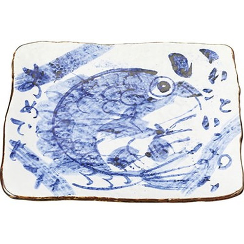 夕立窯 めでたい ごちそう皿 C5112030 キッチン雑貨(代引不可)【送料無料】 5,160円