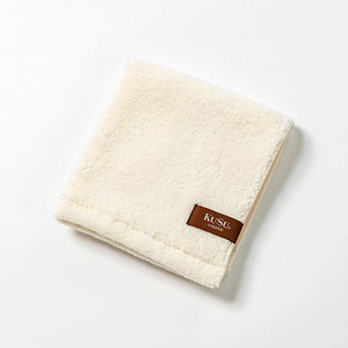 【5個セット】楠橋紋織 くすばしタオル KuSu organic クスオーガニック ウォッシュタオル 33cm×34cm ベージュ PBP YARNプロジェクト対象 1-68031-51-BEX5 雑貨(代引不可)【送料無料】の通販は 5,472円