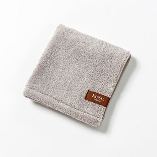 【5個セット】楠橋紋織 くすばしタオル KuSu organic クスオーガニック ウォッシュタオル 33cm×34cm グレー PBP YARNプロジェクト対象 1-68031-51-GYX5 雑貨(代引不可)【送料無料】の通販は