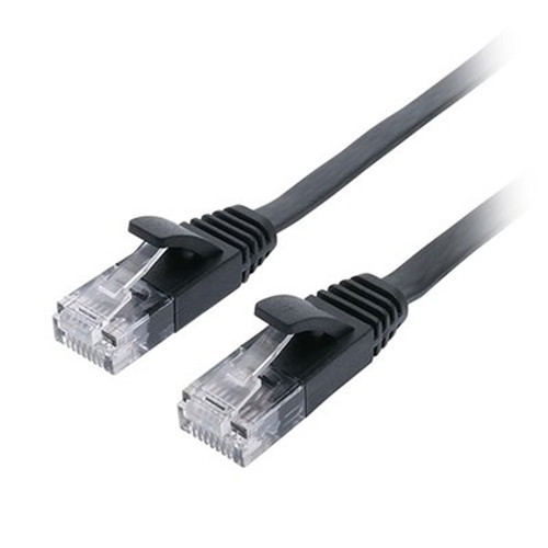 【5個セット】 MCO CAT.6A LANケーブル フラット ブラック 5m C6A-F05BKX5 パソコン周辺機器(代引不可)【送料無料】の通販は