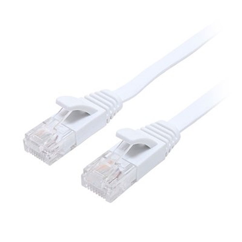 【5個セット】 MCO CAT.6A LANケーブル フラット ホワイト 5m C6A-F05WHX5 パソコン周辺機器(代引不可)【送料無料】