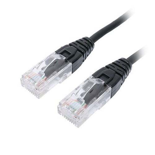 【5個セット】 MCO 抜きやすいLAN CAT.6A ブラック 1.5m C6A-N015BKX5 パソコン周辺機器(代引不可)【送料無料】の通販は