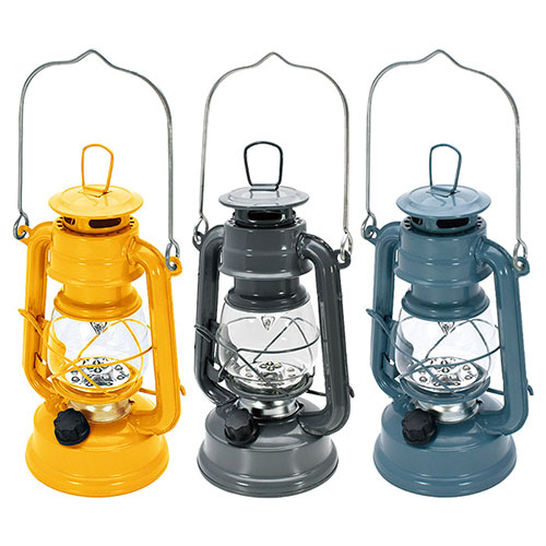 5個セット】 現代百貨 LEDフェーリアランタン ブルーグレー 8132963X5